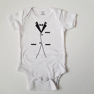 Suit Up Print Bodysuit